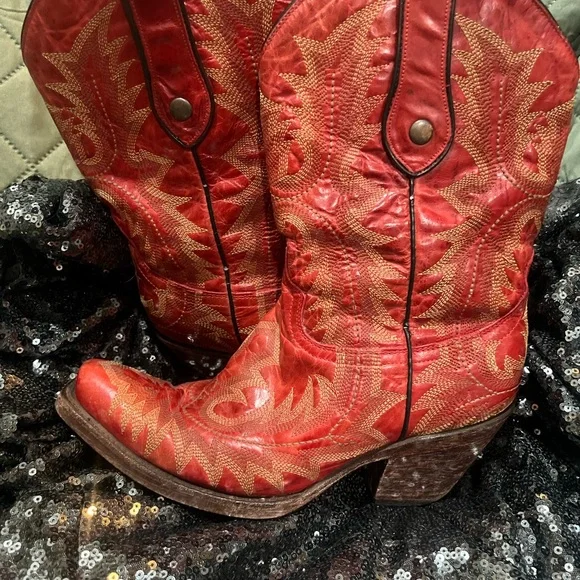 corral Western Snip toe Cowboy Boots - Picture 5 of 5